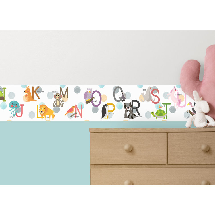 Alphabet Wallpaper Border